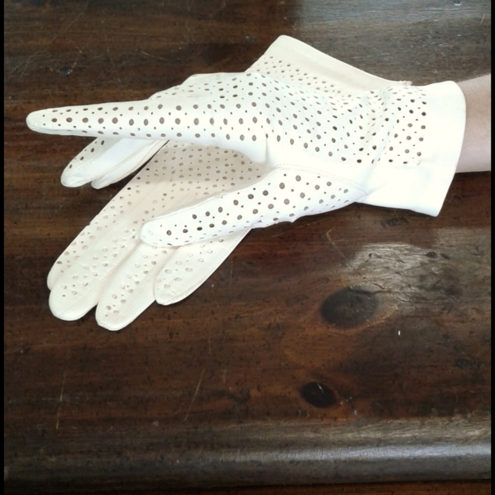 Vintage Butter Soft Laser Cut Gloves